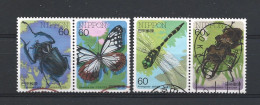 Japan 1987 Insects Y.T. 1610/1613 (0) - Oblitérés