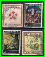 COLOMBIA ( AMERICA ) LOTE DE SELLOS DE DIFERENTES AÑOS Y VALORES . - Colombia