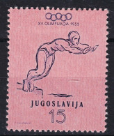 Yugoslavia Republic Olympic Games Helsinki 1952 Mi#700 Mint Hinged - Nuovi