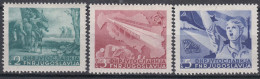 Yugoslavia Republic 1950 Mi#598-600 Mint Hinged - Neufs