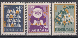 Yugoslavia Republic 1966 Mi#1188-1190 Mint Never Hinged - Ongebruikt