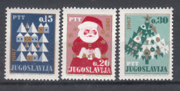 Yugoslavia Republic 1966 Mi#1197-1199 Mint Never Hinged - Neufs