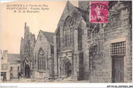 AFFP4-29-0273 - QUIMPER à La Pointe Du Raz - Pont-croix - Façade - église N-d De Roscudon - Pont-Croix