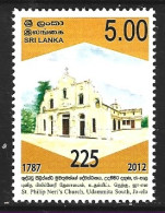 SRI LANKA. N°1847 De 2012. Eglise. - Iglesias Y Catedrales