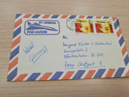 Old Letter - Zimbabwe, Air Mail - Zimbabwe (1980-...)