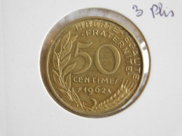 France 50 Centimes 1962 3 Plis MARIANNE (587) - 50 Centimes