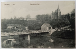 Zwickau, Paradiesbrücke, 1913 - Zwickau