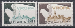 Yugoslavia Republic 1980 Europa Mi#1857-1858 Mint Never Hinged - Nuovi