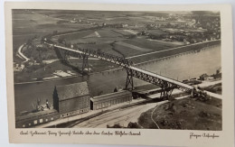 Kiel-Holtenau, Prinz Heinrich-Brücke über Dem Kaiser-Wilhelm-Kanal, 1935 - Kiel