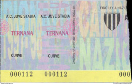 Bl59 Biglietto Calcio Ticket  Juve Stabia - Ternana - Biglietti D'ingresso