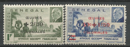 SENEGAL N° 187 Et 188 NEUF** LUXE SANS CHARNIERE NI TRACE / Hingeless / MNH - Neufs