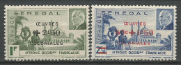 SENEGAL N° 187 Et 188 NEUF** LUXE SANS CHARNIERE NI TRACE / Hingeless / MNH - Nuevos