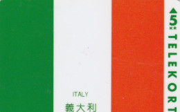 Denmark, KP 164, Italy, Flag, Chinese Cards Club. Mint, Only 1.500 Issued, 2 Scans. - Dinamarca