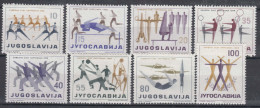 Yugoslavia Republic Sport 1959 Mi#900-907 Mint Hinged - Unused Stamps