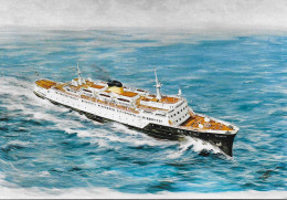 CPSM - BATEAU - CAR FERRY Ligne DIEPPE) - NEWHAVEN  Le Villandry - SNCF - BRITISH RAILWAYS (bate - Ferries