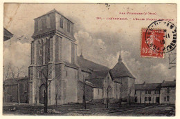 65 - B56661CPA - LANNEMEZAN - Eglise - Facade Principale - Bon état - HAUTES-PYRENEES - Lannemezan