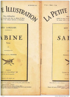 C1 POITIERS Leo LARGUIER Sabine ILLUSTRE 1926 Complet  PORT INCLUS France - 1901-1940