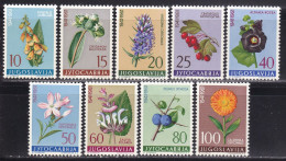 Yugoslavia 1961 Flora Plants Flowers MNH - Neufs