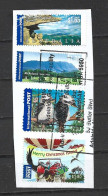 AUSTRALIE. 2023. Nouveaux Timbres : Paysages Et Faune D'Australie ,obllitérés Sur Fragment Lettre (faciale $ 5,85) - Lots & Kiloware (mixtures) - Max. 999 Stamps