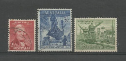 Australia 1947 Newcastle Y.T. 156/158 (0) - Oblitérés