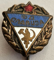 FD SLAVIJA BEOGRAD SERBIA FOOTBALL CLUB, SOCCER / FUTBOL / CALCIO PINS BADGES P2/3 - Football