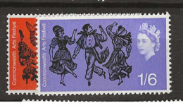 1965 MNH GB Phosphor, Mi 392-93y Postfris** - Unused Stamps