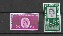 1961 MNH GB MIchel 349-50 Postfris** - Unused Stamps