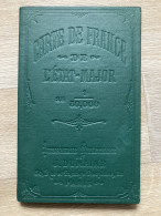 Carte état Major Entoilée Reliée ORLÉANS N° 95 1844 BOUZY-LA-FORET BRAY-EN-VAL ST-AIGNAN-DES-GUES LES-BORDES BONNEE VIEI - Cartes Géographiques