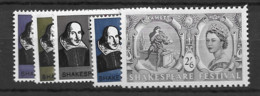 1964 MNH GB, Mi 366-70x Postfris** - Unused Stamps