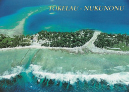 1 AK Tokelau Islands * Blick Auf Das Nukunonu Village - New Zealand Territory - South Pacific Ocean - Luftbildaufnahme * - Nouvelle-Zélande