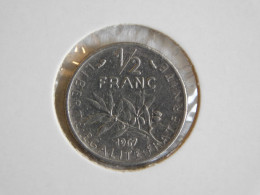 France 1/2 Franc 1967 SEMEUSE (595) - 1/2 Franc