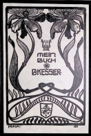 EX LIBRIS HERMANN HIRZEL Per B KESSLER MEIN BUCH L26-F02 - Exlibris