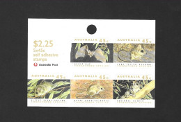 Australia 1992 S/A Threatened Species Sheet - Ungebraucht