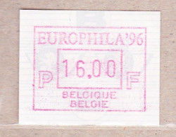 1995 ATM92** Europhila'96:16F. - Autres & Non Classés