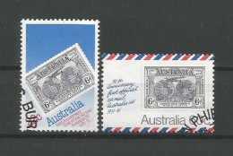 Australia 1981 Postal Anniv. Y.T. 731/732 (0) - Oblitérés