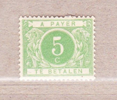 1895 Nr TX3* Met Scharnier.Cijfer Op Gekleurde Achtergrond. - Postzegels