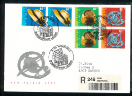 Bundesfeier 1995 - Pro Patria - 01 08 1995 - 9050 Appenzel - Bundesfeier 55/1 - Covers & Documents