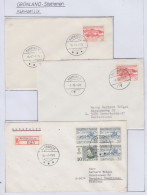 Greenland Station Marmorilik 3 Covers KG195A) - Stations Scientifiques & Stations Dérivantes Arctiques