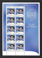 Australia 2004 MNH Australian Gold Medallists Sg 2409 Petra Thomas Sheetlet - Neufs