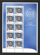 Australia 2004 MNH Australian Gold Medallists Sg 2412 Jodie Henry Sheetlet - Ongebruikt