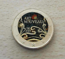 BELGIQUE 2023 - ART NOUVEAU - 2 EUROS COMMEMMORATIVE COULEUR COLORED COLOR - Bélgica