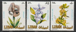 LIBAN - N°295/7 ** (1984) Fleurs - Lebanon