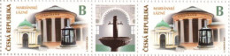 Czech Republic - 2024 - Marianske Lazne (Marienbad) Spa Town In Bohemia - Mint Booklet Stamp PAIR With Coupon - Nuovi