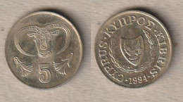 02412) Zypern, 5 Cents 1994 - Chipre