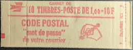 1892-C2a** Conf.4 Gomme Mate Tropicale Béquet 1F Rouge - Modernes : 1959-...