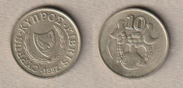 02407) Zypern, 10 Cents 1992 - Chypre