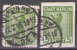 SBZ Berlin & Brandenburg 1945 Mi 1B - 5pf - BEAR - USED - Berlin & Brandebourg