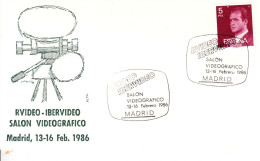 Espagne-Madrid-13-16/02/1986-RVIDEO-IBERVIDEO-SALON VIDEOGRAFICO (camera ) - Altri & Non Classificati