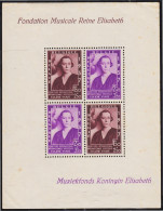 Bélgica HB 7 1937 Fundación Musical Reina Elisabeth MNH - Autres & Non Classés