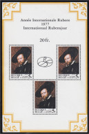 Bélgica HB 52 1977 Pintor Peter Paul Rubens Autoretrato MNH - Other & Unclassified